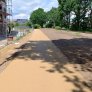 Piste cyclable KoMex® (jaune) à Spelle