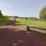 KoMex rot, Golfplätze in Assen Drenthe wassergebundene wegedecke