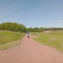 KoMex rot, Golfplätze in Assen Drenthe wassergebundene wegedecke