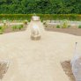 Le monument Haus Rüschhaus avec un revêtement semi-dur KoMex® Naturel à Münster