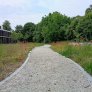 Nouveau sentier pédestre près de la mairie de Rheden, réalisé en KoMex Naturel