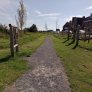 Wandelpad DurEko-mix BIO Hardenberg halfverharding aan de lavendel