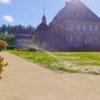 Koersmix Komex Bio château de Neuenhof naturel Ludenscheid sentier de randonnée terrain de pétanque Revêtements stabilisés écologiques